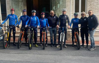 La nazionale azzurra di Mountain Bike in ritiro ad Alassio
