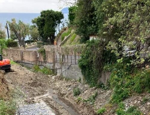 Alassio: protezione spondale del Rio Bababia al fine di garantire la sicurezza del transito stradale sulla soprastante Via Vigo