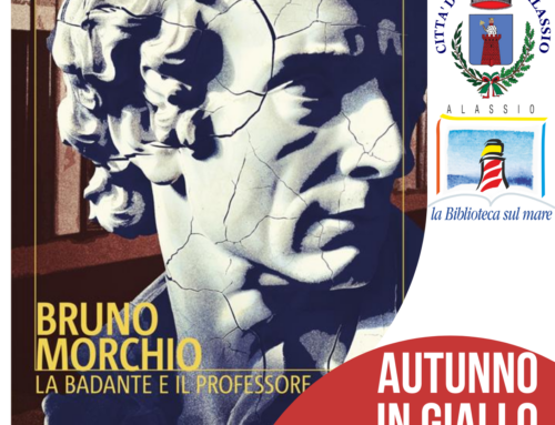 Venerdì 8 novembre appuntamento alla Biblioteca Civica di Alassio con la presentazione del romanzo “La badante e il professore” di Bruno Morchio