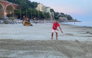 Pulizia straordinaria spiaggia libera