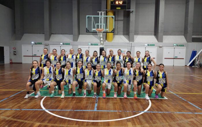 Le ragazze di Prima Squadra e Under 17 di Pallacanestro Alassio