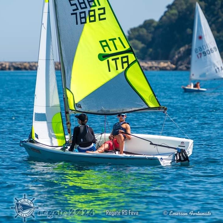 A Bastini e Bardelli le regate internazionali RS Feva di Alassio