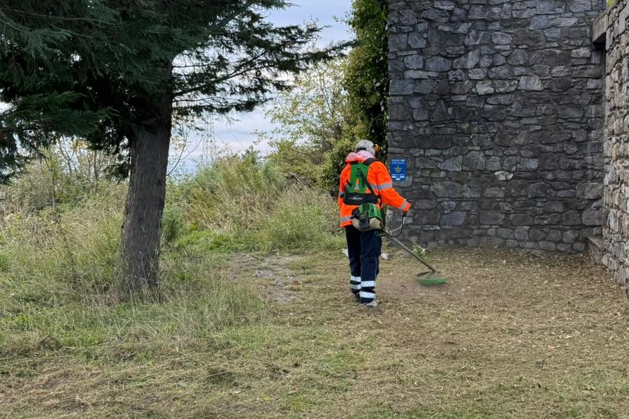 Madonna della Guardia: l’impegno del Gruppo Comunale dei Volontari di Protezione Civile 