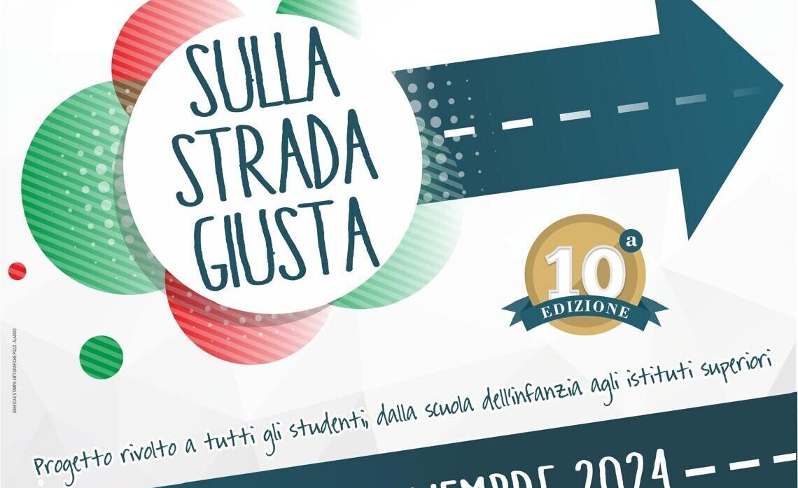 In arrivo ad Alassio il decennale di “Sulla Strada Giusta”, l’evento che educa le nuove generazioni a sicurezza, legalità e responsabilità